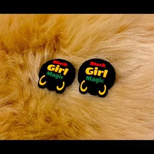 NWT 1 Black Girl Magic Shoe Charm